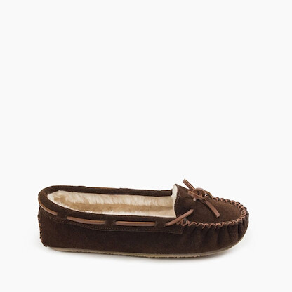 Minnetonka Women's Cally Slipper Chocolate - 4012-CHO
