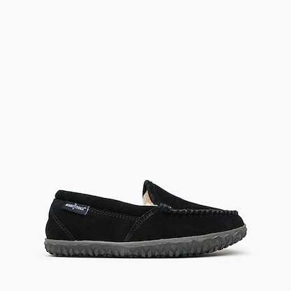 Minnetonka Women's Tempe Slipper Black - 40120-BLK