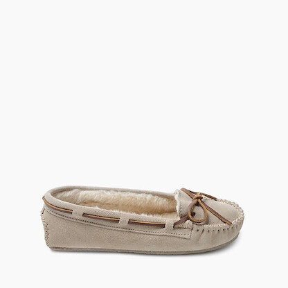 Minnetonka Women's Cally Slipper Stone - 4018-STO