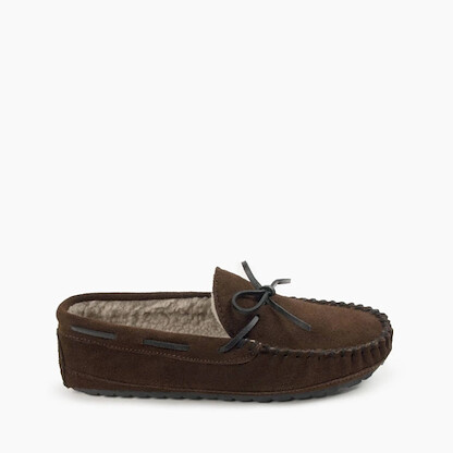 Minnetonka Men's Casey Slipper Chocolate - 4155-CHO
