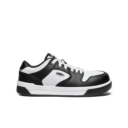 KEEN Utility Women's Overton Carbon Fiber Toe Work Shoe Star White/Black - 1029861