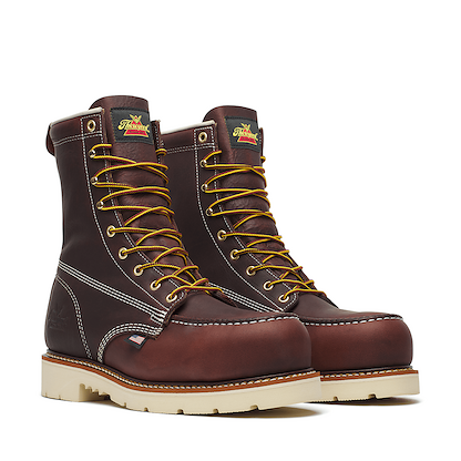 Thorogood Men's 8" American Legacy Nano Composite Toe Work Boot Black Walnut - 804-6210