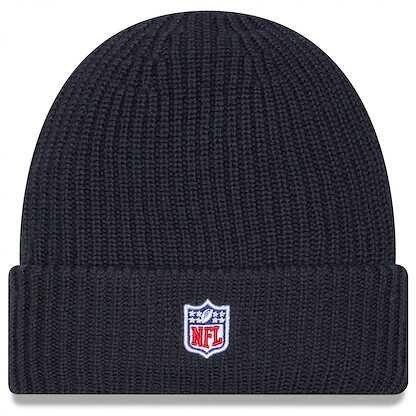 New Era Men's Charcoal Kansas City Chiefs 2025 Sideline Cold Weather Cuffed Knit Hat