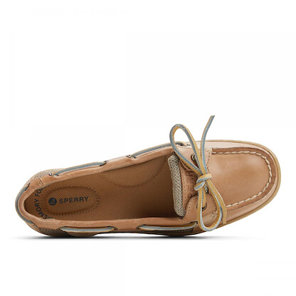 Sperry Women's Angelfish Boat Shoe, Linen Multi,
