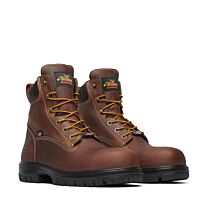 Thorogood Men's 6" Genesis Series Nano Composite Toe Work Boot Bourbon Full Grain Leather - 804-4151