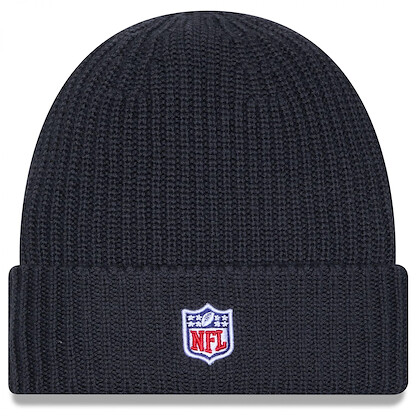 New Era Men's Charcoal Denver Broncos 2025 Sideline Cold Weather Cuffed Knit Hat