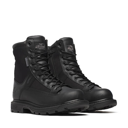 Thorogood Men's 8" Gen-Flex2 Series Waterproof Tactical Side Zip Boot Black - 834-7991