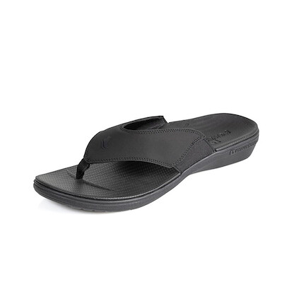 PowerStep® ArchWear™ Men’s Sandals Black  - 8400-10