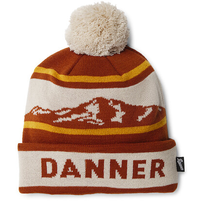 Danner Unisex Mountain Pom Beanie Buck/Oatmeal - 90706
