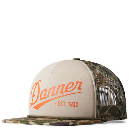 Danner Unisex Foamie Trucker Hat Stone/Camo - 90720