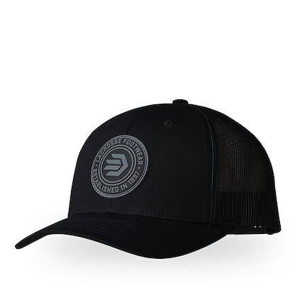 LaCrosse Men's Rubber Patch Trucker Hat Black - 918569