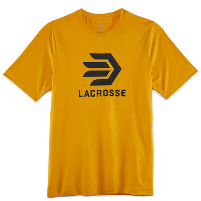 LaCrosse Unisex Forever Forward Tee Gold - 918610