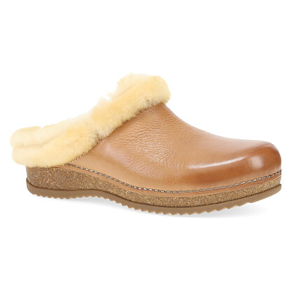 Dansko Women's Magda Tan Waxy Milled Mule - 9612641200