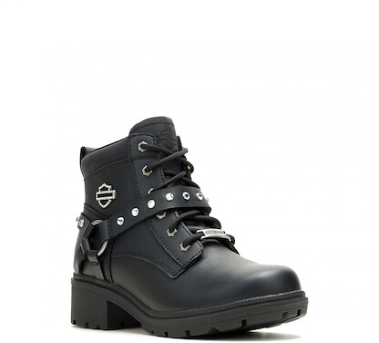 Harley-Davidson Women's Tegan Glam Boot Black - D84862 (D84856)