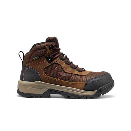 KEEN Utility Women's Skokie Carbon Toe Waterproof Work Boot Bison/Black - 1031429