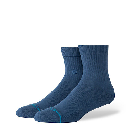 Stance Unisex Icon Quarter Socks Deep Teal - A356A21IQT-DPT