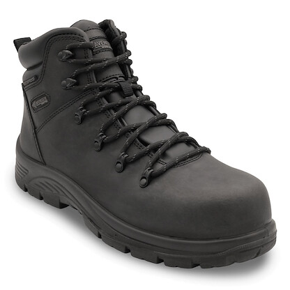 Avenger Women's Framer Lite Mid Black Composite Toe Work Boot - A8161
