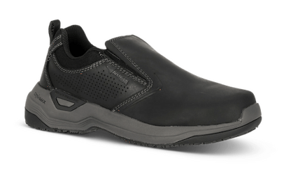 Avenger Women's Foreman Max Slip-On Black Carbon Toe Work Shoe - A9107