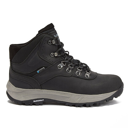 HI-TEC Men's Altitude VI I Waterproof Hiking Boot Black - CH80054M-B
