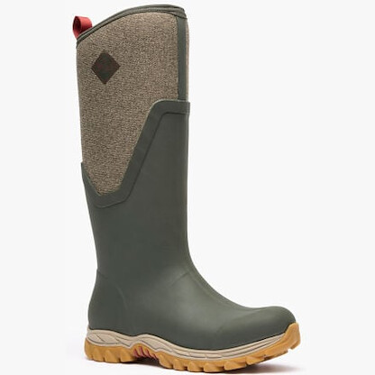 Muck Boot Company Women's Arctic Sport II Tall Boot Dark Olive/Herringbone - AS2T3TW