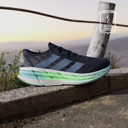 Adidas Men's Adistar 4 Running Shoes Aurora Ink/Preloved Ink/Lime Burst - JR0310