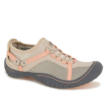 JBU Women's Tahoe Water Ready Shoe Light Tan Coral - B3THE40
