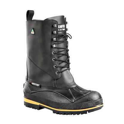 Baffin Men's Barrow Steel Toe & Plate Waterproof Insulated Work Boot Black - 9857-998