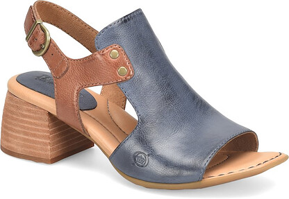 Born Women's Sylvie Sandal Marine/Luggage (navy/brown) - BR0045572