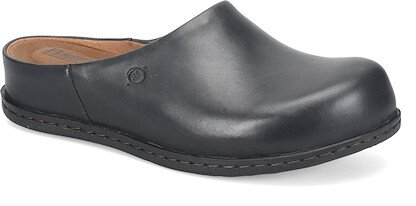 Born Women's Elliot Clog Black Full Grain Leather - BR0075103