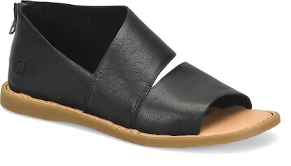 Born Women's Mila Sandal Black (Nero) Full Grain Leather - BR0084103