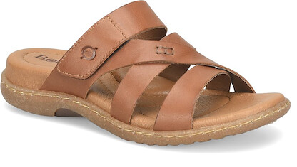 Born Women's Shawna Sandal Brown Full Grain Leather - BR0084806