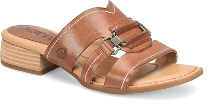 Born Women's Marianna Sandals Brown Leather - BR0086606