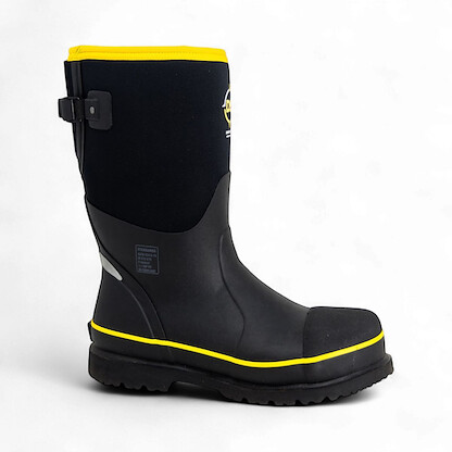 Dryshod Men's Brute Hi Black/Yellow - BRU-MH-BLK