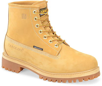 CAROLINA Men's 6" Journeyman Lo Soft Toe Waterproof Work Boot Wheat - CA3045