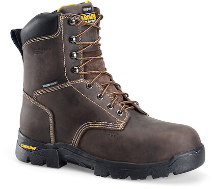 CAROLINA Men's 8" Circuit Hi Composite Toe Insulated Waterproof Work Boot Brown - CA3538