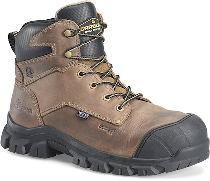 Carolina Men's 6" Gruntz Aluminum Toe Waterproof Brown