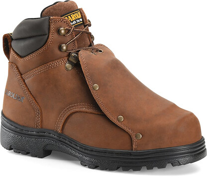 CAROLINA Men's 6" Foreman Steel Toe External Metatarsal Guard Work Boot Brown - CA3630