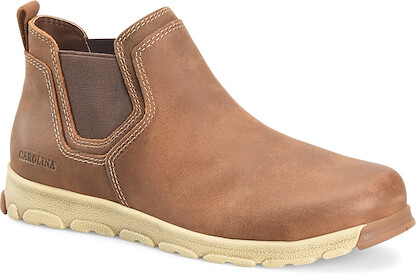 CAROLINA Men's S-117 Romeo Aluminum Toe ESD Pull On Work Boot Brown - CA5574