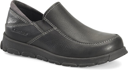 CAROLINA Women's S-117 Slip On Aluminum Toe ESD Work Shoe Black - CA5672