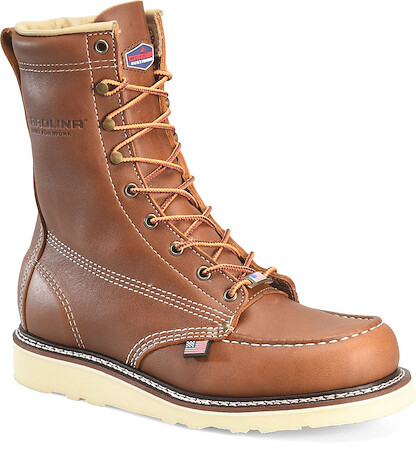 CAROLINA Men's 8" Amp Soft Toe EH Work Boot Tobacco - CA7002