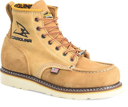Carolina Men's AMP Wroughtline 6" Bronze Soft Toe Work Boot - CA7084