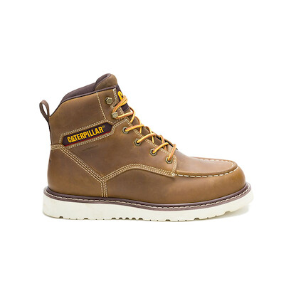 CATERPILLAR WORK Men's Reclaimer Wedge Steel Toe Waterproof Work Boot Pyramid - P91833