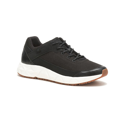 CATERPILLAR WORK Unisex ProRush Speed FX Soft Toe Slip Resistant Food Service Shoe Black/White - P110567