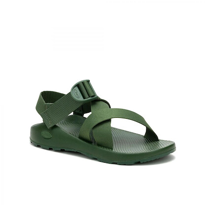 Chaco Men's Mega Z/1 Strap Classic Sandal Monochrome Dark Ivy - JCH00001074