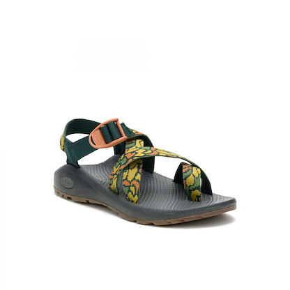 Chaco Men's Z/Cloud Adjustable Strap Cushioned Sandal Pebble Greenery - JCH00001069
