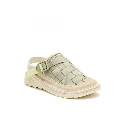 Chaco Women's Canyon Woven Clog Sunlit Sage - JCH110164Z