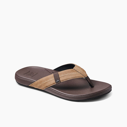 REEF Men's Cushion Phantom 2.0 Flip Flops Brown/Tan - CJ4347