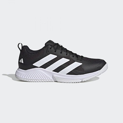 Adidas Unisex Court Team Bounce 2.0 Volleyball Shoes Core Black/Cloud White/Core Black - HR0609