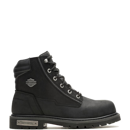 HARLEY-DAVIDSON WORK Men's Vintner Steel Toe Waterproof Work Boot Black - D93920