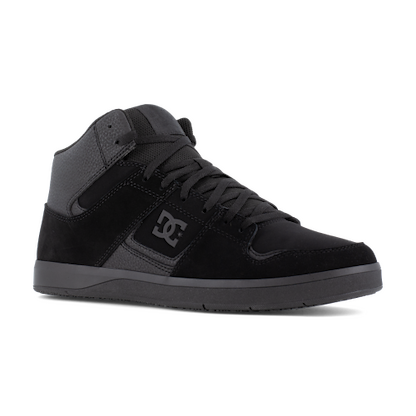 DC Work Crew Men's Cure Work High Top Soft Toe EH Work Shoe Black - DC60302